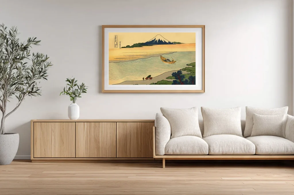 Hokusai 36 Views No.17 - #017 Tama River in Musashi Province – Hokusa