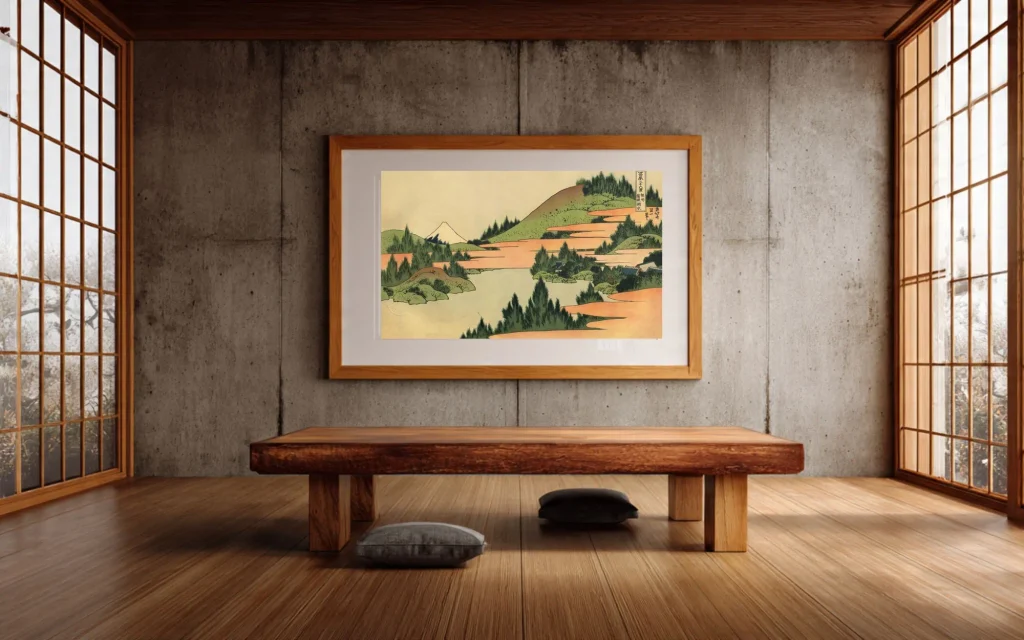 Hokusai 36 Views No.23 - #023 Lake Hakone in Sagami Province – Hokusa