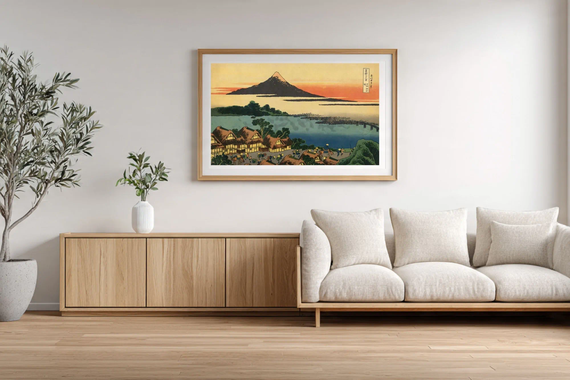 Dawn at Isawa, Kai Province